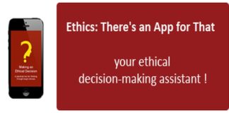 Ethical Decision Making – An App Which Helps You Make Decisions