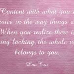 Be-Content-with-what-you