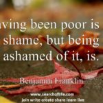 Having-been-poor-is-no