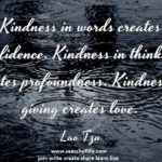 Kindness-in-words