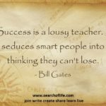 Success-is-a-lousy