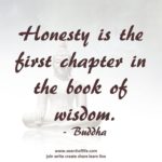 honesty-is-the-first-chapter