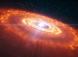 Birth of a Planet Captured by Alma Telescope