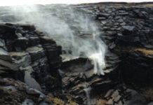 Kinder Downfall – The Waterfall that Cascades in Reverse