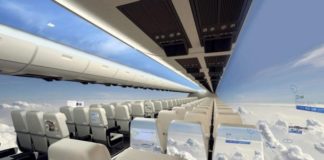 Windowless Planes – The Future of Air Travel