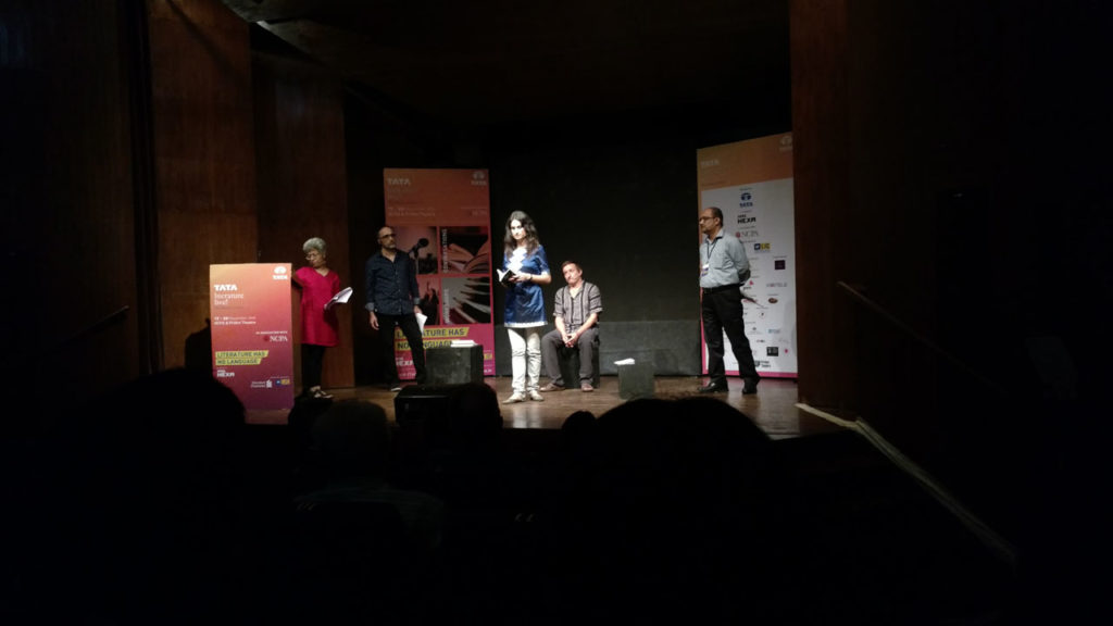 Polyphony - A multilingual poetry performance by Hemant Divate, Adrian Grima, Brane Mozetic, Sampurna Chattarji, Yolanda Caslano. 